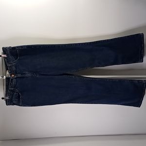 Signature by Levi Strauss At Waist Bootcut Blue Jeans Size Misses 16 Medium